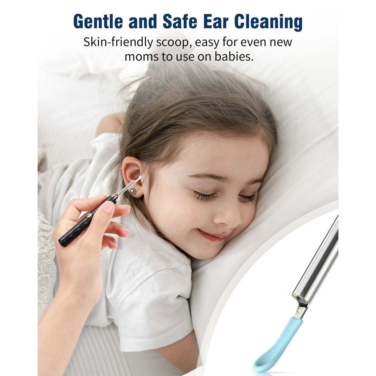 Ear Wax Removal, 1296P HD Camera, KEKOY Ear Cleaner Wireless Ear Cleaning Otoscope with 13 Pcs Kit EasyOptionXY LLC