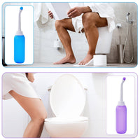 KEKOY 2 Pack Portable Travel Bidets Bottle for Postpartum Care, Handheld Bidet Sprayer with Travel Bag, 500ML Capacity for Personal Hygiene Cleaning EasyOptionXY LLC