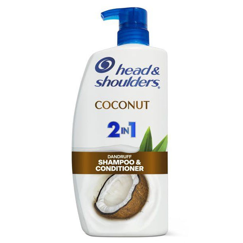 Head & Shoulders 2 in 1 Dandruff Shampoo and Conditioner; Coconut; 28.2 oz EasyOptionXY LLC