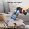 KEKOY Small Car Vacuum Cleaners Cordless, Mini Handheld Portable Vacuum Cleaners Cordless for Car, Home, Office, Dorm, Pet Hair, Black EasyOptionXY LLC