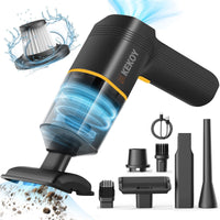 KEKOY Small Car Vacuum Cleaners Cordless, Mini Handheld Portable Vacuum Cleaners Cordless for Car, Home, Office, Dorm, Pet Hair, Black EasyOptionXY LLC