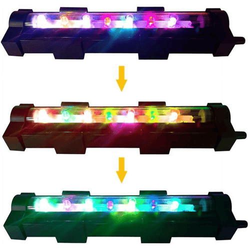 LED Air Bubble Aquarium Light, Underwater Submersible Fish Tank Light, Color Changing 5.9" LED Fish Tank Lights Aquarium Tools, 1 Watt EasyOptionXY LLC