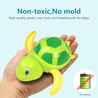 Baby Bath Toys, 3 Pack Swimming Turtle Bath Toys for Toddlers, Bathtub Windup Water Toy for Boys and Girls, Cute Floating Pool Toys for 1 2 3 4 5 Year Old Child Kids EasyOptionXY LLC