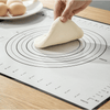 Silicone Pastry Mat, Non-Stick Cooking Mat, Reusable Baking Mat Dough Rolling Mat for Cookies, Pie, Bread and Pastry, 23.6" x 15.7 ", Black EasyOptionXY LLC