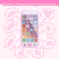 Pretend Play Girl Toys for 3 4 5 6 7 8 Years Old, Toddler Play Purse Set with Handbag, Makeup Kit, Wallet Phones Sunglasses Keys Credit Cards, Kids Toy Purse Gifts, 31 Pieces EasyOptionXY LLC