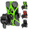 Bicycle & Motorcycle Phone Mount, 3 Packs Silicone Cell Phone Holder Band, Universal Adjustable Bike Phone Holder for Bicycle Bike, Motorcycle, Handlebar (Red, Green, Black) EasyOptionXY LLC