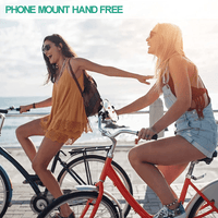 Bicycle & Motorcycle Phone Mount, 3 Packs Silicone Cell Phone Holder Band, Universal Adjustable Bike Phone Holder for Bicycle Bike, Motorcycle, Handlebar (Red, Green, Black) EasyOptionXY LLC