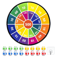 Dart Board for Kids, Kids Dart Board Set with Hook, 28.7 inch Foldable Board Games Christmas Birthday Gift for Boys Girls Ages 3-Year-Old and Up EasyOptionXY LLC