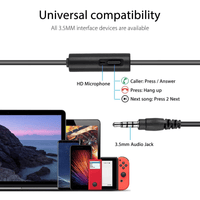 Kids Over Ear Headphones, Noise Cancelling Wired Earphone for Boys Girls, 3.5mm Foldable Headset Suitable for IOS Android Smartphones, Black EasyOptionXY LLC