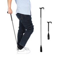 KEKOY Shoe Horn, 14" to 34" Long Handle Adjustable and Retractable Stainless Steel Long Shoehorn for Seniors with Travel Bag EasyOptionXY LLC