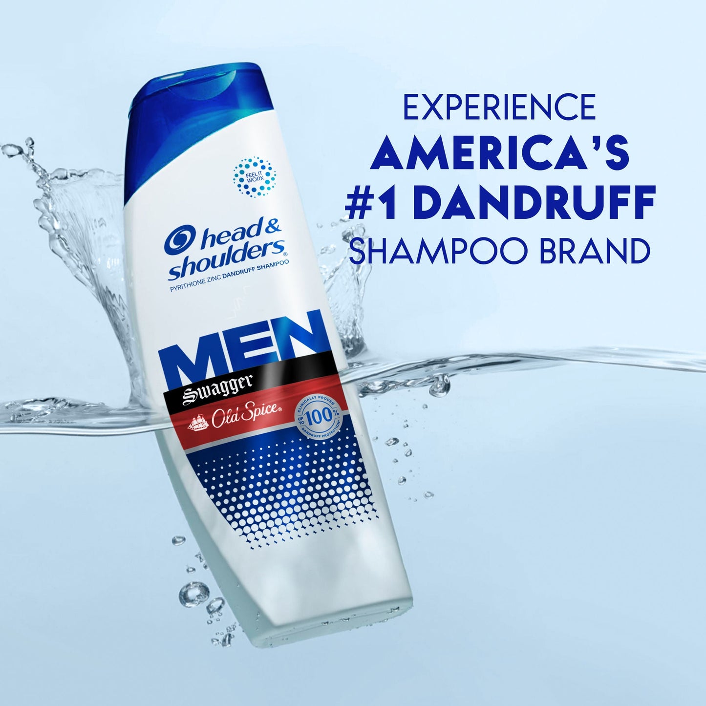 Head and Shoulders Mens Dandruff Shampoo; Old Spice Swagger; 12.5 oz EasyOptionXY LLC