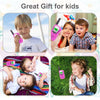 Walkie Talkie for Kids, 3 Miles Range Walky Talky Toys Stocking Stuffers Gifts for 3-12 Year Old Girls Boys Outdoor Adventures, 2 Pack, Pink EasyOptionXY LLC