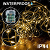 33 Feet 100 LED Fairy Lights with Remote Timer, 2 Pack Battery Operated Twinkle String Lights for Bedroom, Garden, Party, Christmas Indoor and Outdoor Decor, Warm White EasyOptionXY LLC