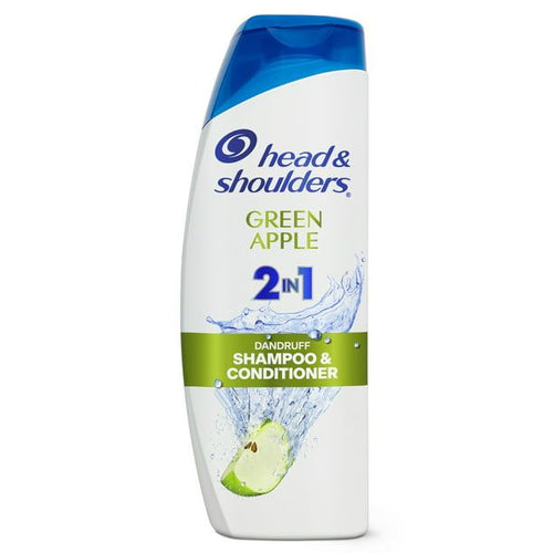 Head and Shoulders 2 in 1 Dandruff Shampoo and Conditioner; Green Apple; 12.5 oz EasyOptionXY LLC