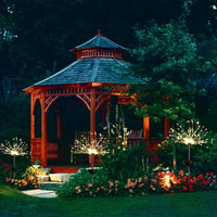 2 Pack Solar Firework Lights, 120 LEDs Outdoor Garden Fairy Lights, Waterproof Twinkle Solar Lights for Patio Lawn Christmas Decor (Warm White) EasyOptionXY LLC