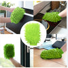 Car Wash Mitt 2 Pack, Microfiber Wash Mitt for Car Cleaning Mitts Tools, Chenille Scratch-Free Car Washing Gloves Waterproof Car Wash Kit Accessories (Blue + Green) EasyOptionXY LLC