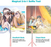 Tripod Stand Selfie Stick, Extendable Bluetooth Selfie Stick with Wireless Remote Compatible with iPhone XR/XS/X/8/Plus/7/Plus/SE/6S/6/Plus, Galaxy S9/S8/S7/S6, Android, More, Pink EasyOptionXY LLC