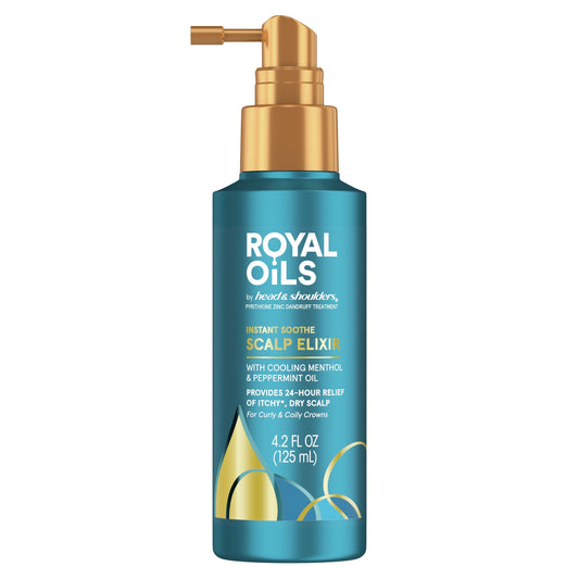 Head and Shoulders Royal Oils Instant Soothe Scalp Elixir Treatment; 4.2 fl oz