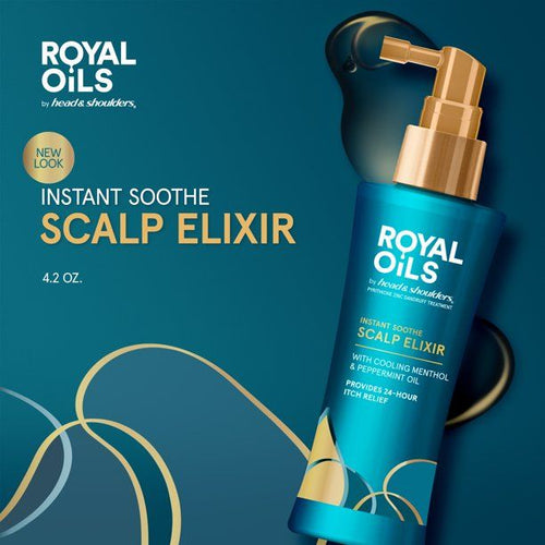 Head and Shoulders Royal Oils Instant Soothe Scalp Elixir Treatment; 4.2 fl oz EasyOptionXY LLC