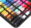 126 Pcs Sewing Kit, Portable Sewing Thread with Needle and Thread Kit, Sewing Suppliers Accessories Tools with Black Carrying Case for Quick Fixes EasyOptionXY LLC