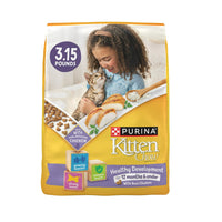Purina Kitten ChowHealthy Development, Indoor Dry Kitten Food, Chicken, 3.15 lb Bag EasyOptionXY LLC