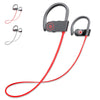 Bluetooth Headphones, Wireless Sport Earphones, 8 Hours of Playtime, IPX7 Waterproof Earbuds with Bass Stereo Mic for Workout, Running and Gym (Red) EasyOptionXY LLC