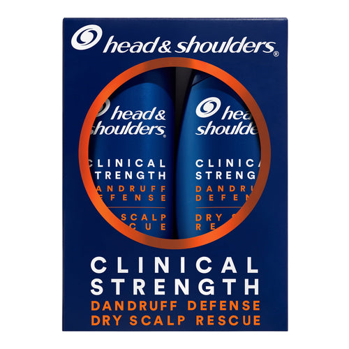 Head & Shoulders Clinical Dandruff Defense + Dry Scalp Rescue Shampoo; 13.5oz Twin Pack EasyOptionXY LLC