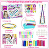 Friendship Bracelet Making Kit, DIY Arts and Crafts Kit Toys for Teen Girls Travel Activity Set Gifts for Age 6 7 8 9 10 11 12 Year Old Girls EasyOptionXY LLC