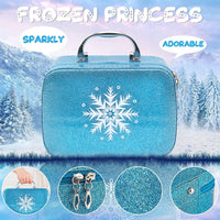 Kids Makeup Kit for Girls, 25 Pcs Washable Makeup Kit, Frozen Makeup Toy Christmas Birthday Gift for 4 5 6 7 8 Years Old Little Girls EasyOptionXY LLC
