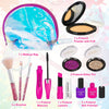 Pretend Makeup Kit for Girls, Fake Make Up Set with Cosmetic Bag, Toddler Cosmetic Beauty Set for 3, 4, 5, 6, 7, 8 Year Old Little Princess Birthday Gifts EasyOptionXY LLC