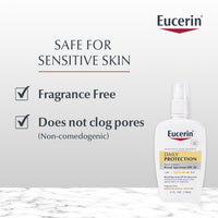 Eucerin Daily Protection Face Lotion with SPF 30, For Sensitive Skin, 4 Fl. Oz. Bottle EasyOptionXY LLC