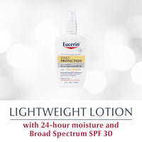 Eucerin Daily Protection Face Lotion with SPF 30, For Sensitive Skin, 4 Fl. Oz. Bottle EasyOptionXY LLC