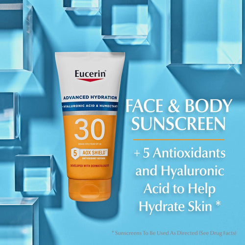 Eucerin Sun Advanced Hydration Sunscreen Lotion, SPF 30, 5 fl oz Tube EasyOptionXY LLC
