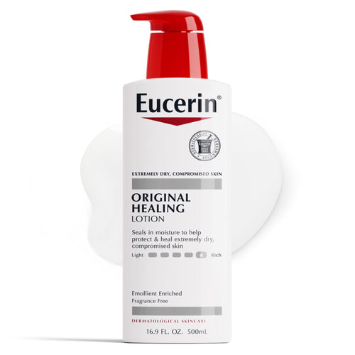 Eucerin Original Healing Body Lotion, Fragrance Free, 16.9 fl oz Bottle EasyOptionXY LLC
