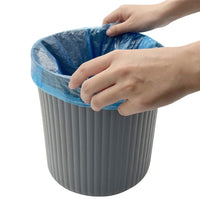 Mainstays 1.64 Gallon Plastic Ribbed Wastebasket, Grey EasyOptionXY LLC