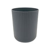 Mainstays 1.64 Gallon Plastic Ribbed Wastebasket, Grey EasyOptionXY LLC