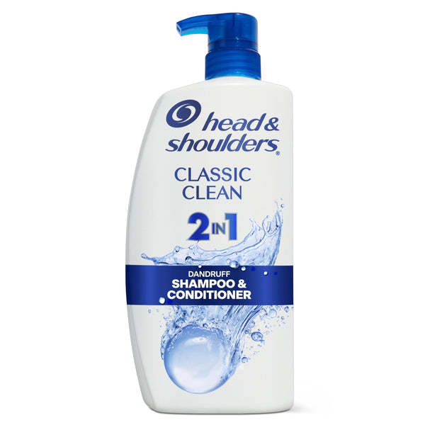 Head & Shoulders 2 in 1 Dandruff Shampoo and Conditioner; Classic Clean; 28 oz EasyOptionXY LLC