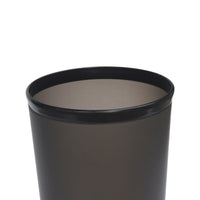 Mainstays Frosted Plastic Black Wastebasket EasyOptionXY LLC