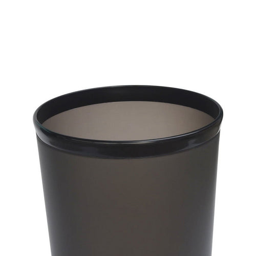 Mainstays Frosted Plastic Black Wastebasket EasyOptionXY LLC