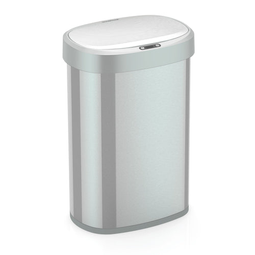 Nine Stars 13.2 Gallon Motion Sensor Trash Can with Stainless Steel Lid EasyOptionXY LLC