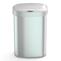 Nine Stars 13.2 Gallon Motion Sensor Trash Can with Stainless Steel Lid EasyOptionXY LLC