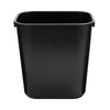 Deskside LLDPE Trash Can Black 13-5/8 Quart / 3.25 gal. EasyOptionXY LLC
