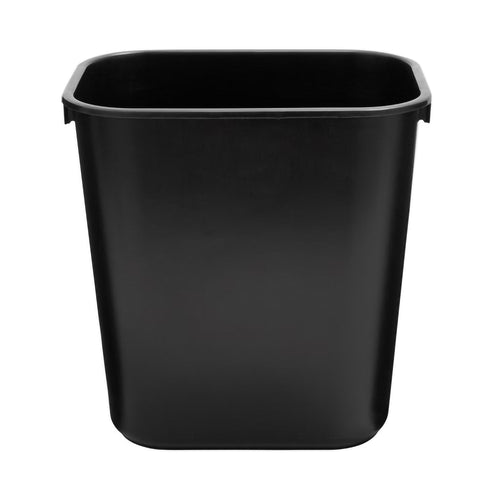 Deskside LLDPE Trash Can Black 13-5/8 Quart / 3.25 gal. EasyOptionXY LLC