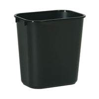 Deskside LLDPE Trash Can Black 13-5/8 Quart / 3.25 gal. EasyOptionXY LLC