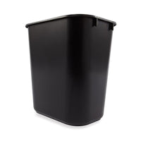 Deskside LLDPE Trash Can Black 13-5/8 Quart / 3.25 gal. EasyOptionXY LLC