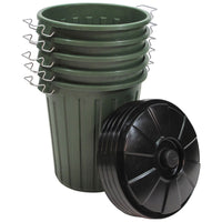 Redmon 13.2 Gallon Garbage Bin with Latch On Lid EasyOptionXY LLC