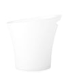 Umbra Skinny Trash Can ¨C Sleek & Stylish Bathroom Trash Can, Small Garbage Can Wastebasket for Narrow Spaces at Home or Office, 2 Gallon Capacity, Metallic White EasyOptionXY LLC