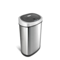 Nine Stars 13 Gallon Trash Can, Motion Sensor Kitchen Trash Can, Stainless Steel with Plastic Lid EasyOptionXY LLC