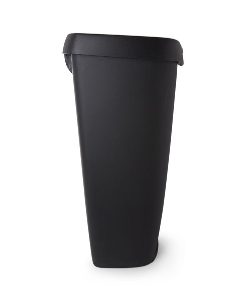 Umbra 13 gal Brim Plastic Step Soft Close Lid Kitchen Trash Can, Black EasyOptionXY LLC