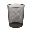 Honey Can Do 4.75 Gallon Trash Can, Round Mesh Metal Office Trash Can, Black EasyOptionXY LLC